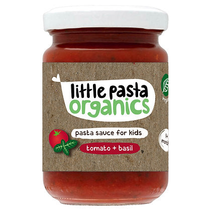 Little Pasta Organics Tomato & Basil Pasta Sauce 130g