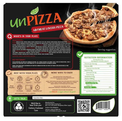 Unpizza UnMeat Lovers Pizza 460g